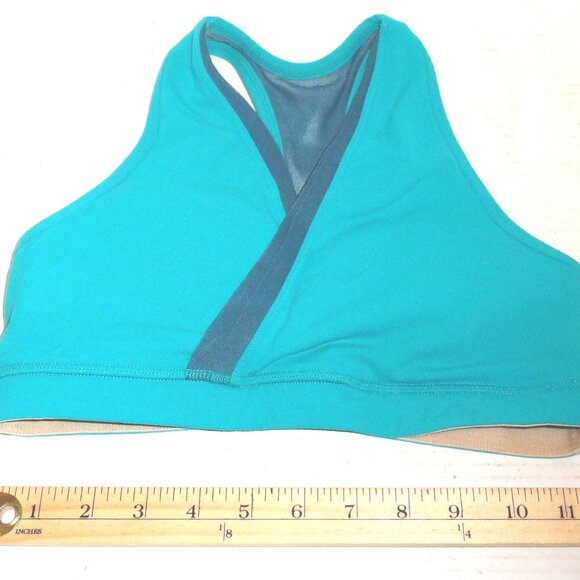 Lululemon Deep Breath Women's Racerback Sports Bra with Mesh Accents Size: 6 - Picture 3 of 8
